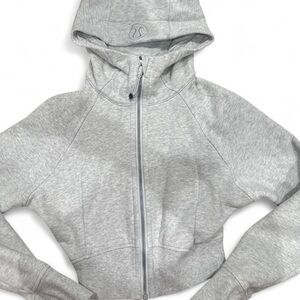 Lululemon Athletica Light Gray Hoodie